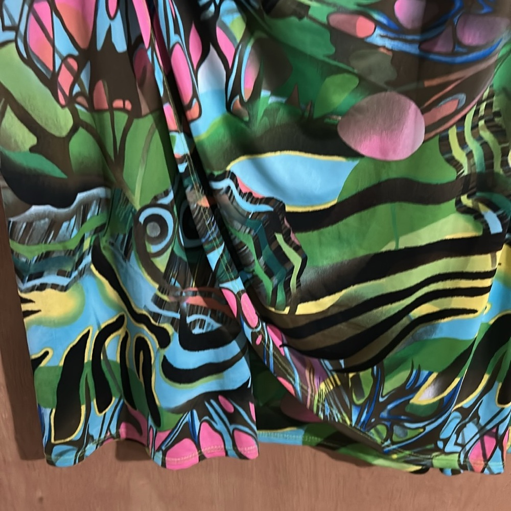 Joseph Ribkoff Multicolor Abstract Dress - Picture 4 of 5